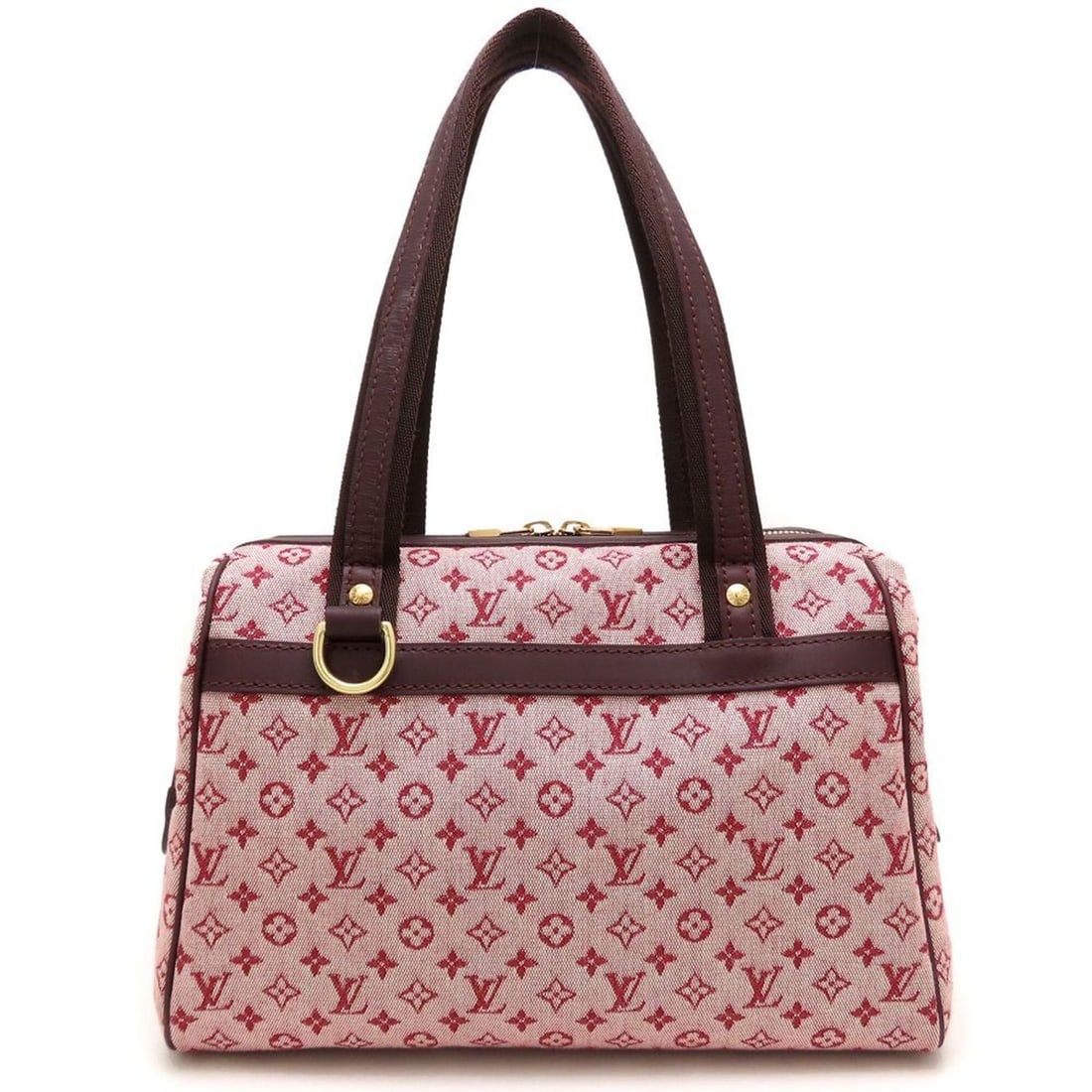 LOUIS VUITTON Louis Vuitton Monogram Mini Josephine PM M92216 Handbag Cerise Women's 353241: --- Catalog ---Category: SizeSize (HxWxD): 19cm x 27cm x 14cm / 7.48'' x 10.62'' x 5.51''Category: DesignType: HandbagColor: CeriseGender: WomenClosure: ZipperMaterial: Monogram Mini , Leather Categor