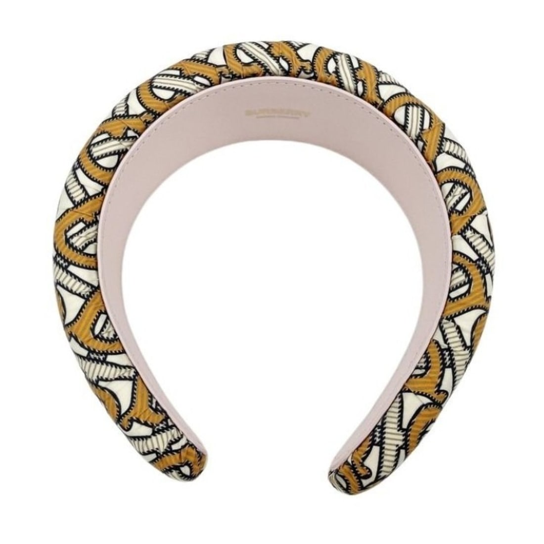 BURBERRY headband, TB monogram, multicolor canvas, women's hair accessory.: --- Catalog ---Category: SizeSize (LxW): 9cm / 3.54''Category: DesignType: Alice bandColor: Multi-colorGender: WomenMaterial: CanvasCategory: GeneralBrand: BurberryCountry of Origin: China--- Item Lis