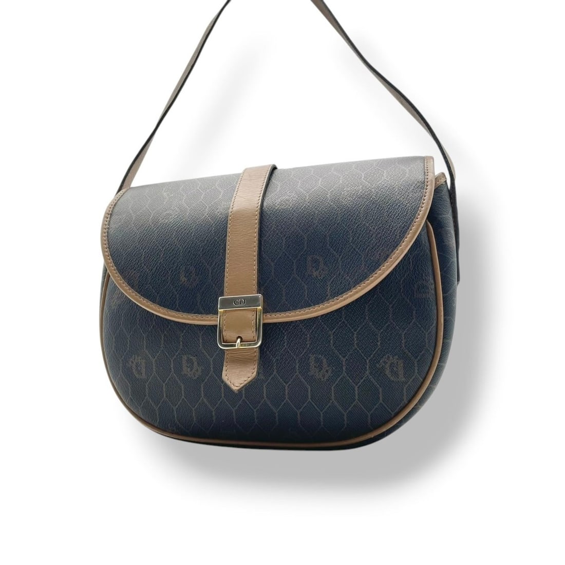 Christian Dior Shoulder Bag, Honeycomb Pattern, Leather, Brown, Women's, Gold Hardware, S18: --- Catalog ---Category: SizeSize (HxWxD): 18cm x 25cm x 6cm / 7.08'' x 9.84'' x 2.36''Category: DesignType: Shoulder bagColor: BrownGender: WomenMaterial: PVC , Leather Category: GeneralBrand: Christ