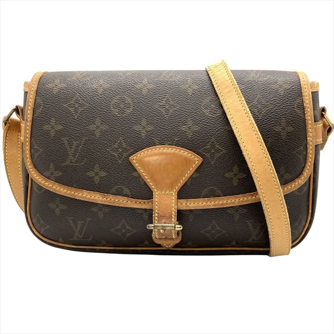 Louis Vuitton Sologne Shoulder Bag, Monogram Canvas, M42250, Brown, Gold Hardware, SL0031: --- Catalog ---Category: SizeSize (HxWxD): 17cm x 28cm x 8.5cm / 6.69'' x 11.02'' x 3.34''Strap Length: 132cm / 51.96''Category: DesignType: Shoulder bagColor: BrownGender: WomenMaterial: Monogram Har