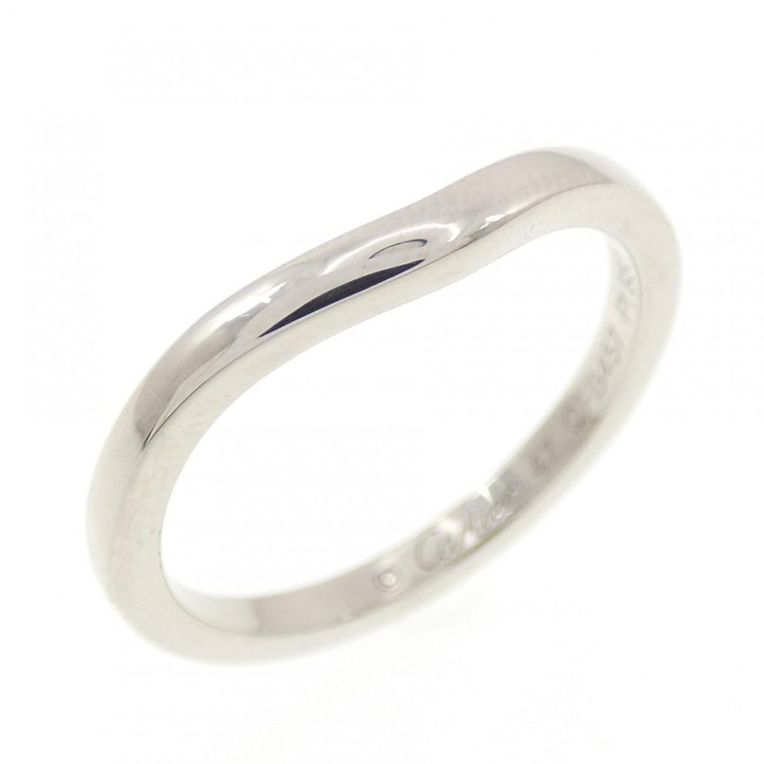 Cartier Ballerina Ring: --- Catalog ---Category: SizeUS Size: 4Brand Size: 47Category: DesignType: Band ringGender: WomenMaterial: Platinum 950Category: GeneralBrand: Cartier--- Item List ---Section: ConditionRanking: Rank A