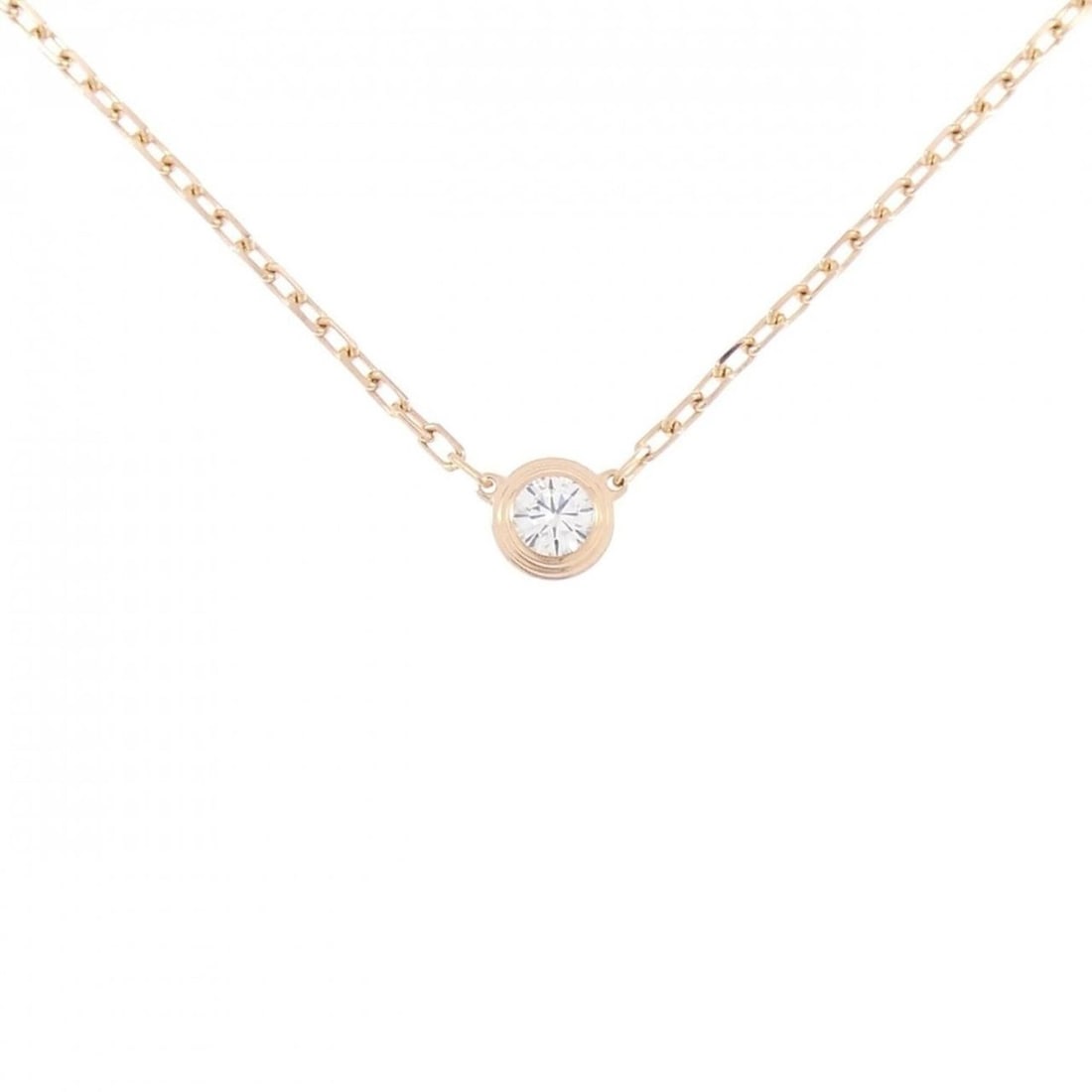 Cartier Damour Small Necklace: --- Catalog ---Category: SizePendant Size: 4.4mm / 0.17''Neck Circumference: 38 cm - 41 cm / 14.96'' - 16.14''Category: DesignGender: WomenMaterial: Pink gold (18K)Necklace Type: NecklaceCategory: Gen