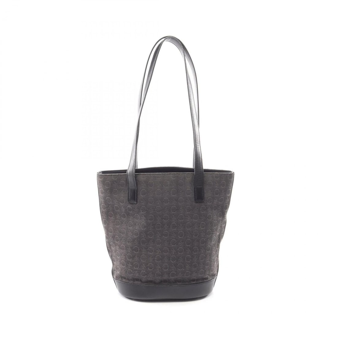 Celine C Macadam Tote Bag Handbag Canvas Leather Women's Black: --- Catalog ---Category: SizeSize (HxWxD): 27cm x 20cm x 12cm / 10.62'' x 7.87'' x 4.72''Category: DesignType: Handbag, Tote bagColor: BlackGender: WomenMaterial: Canvas , Leather Category: GeneralBra