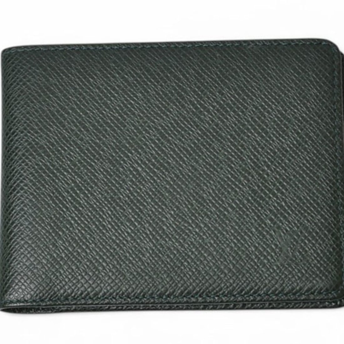 Louis Vuitton wallet, LOUIS VUITTON Portefeuille 6 Cartes Credit M30484 Taiga Epicea (1 of 16)