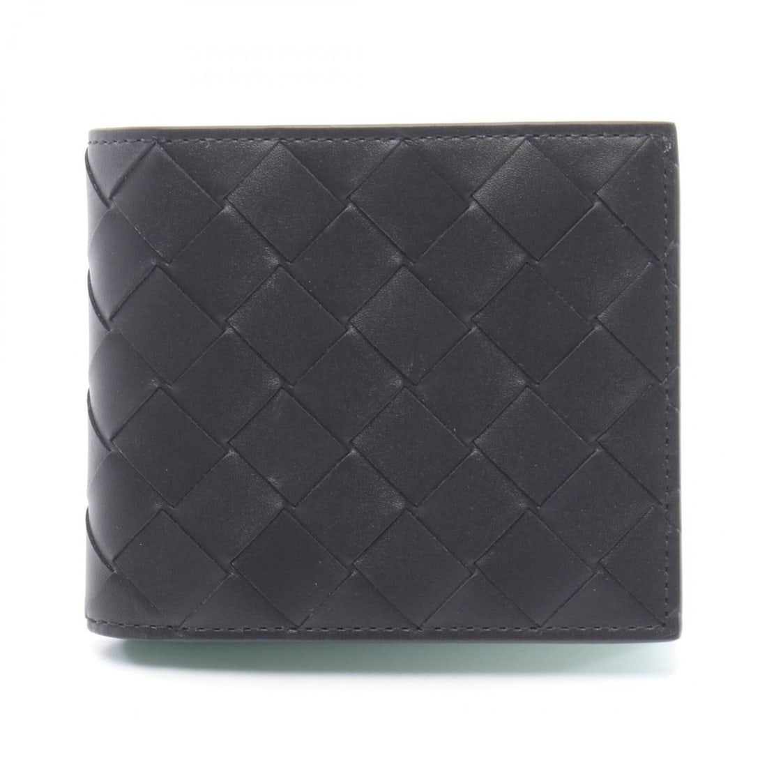 Bottega Veneta Intrecciato Bi-fold Wallet, Leather, Men's, Black: --- Catalog ---Category: SizeSize (HxWxD): 9.5cm x 11cm x 2cm / 3.74'' x 4.33'' x 0.78''Category: DesignType: Wallet (bi-fold)Color: BlackGender: MenMaterial: Leather Category: GeneralBrand: Bottega V