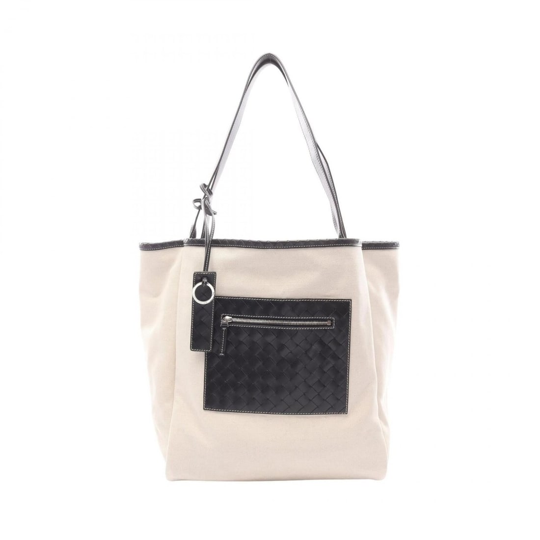 Bottega Veneta Corriere Reversible Tote Bag/Handbag - Canvas, Leather, Suede Men's White, Black,: --- Catalog ---Category: SizeSize (HxWxD): 41cm x 40.5cm x 20cm / 16.14'' x 15.94'' x 7.87''Category: DesignType: Handbag, Tote bagColor: Black, Khaki, WhiteGender: MenMaterial: Canvas , Suede , Leath
