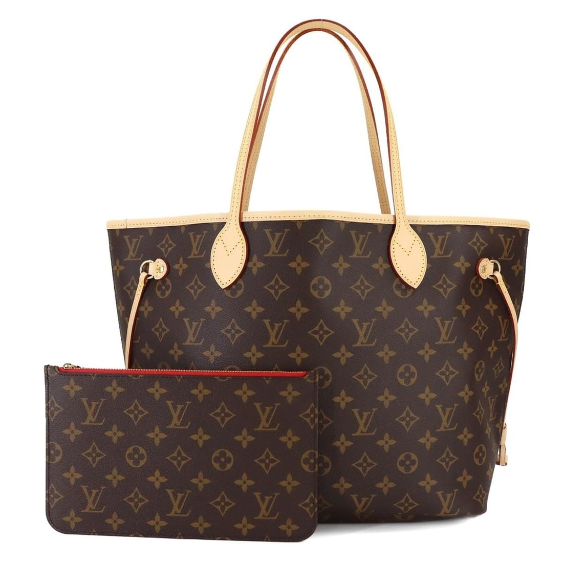 Louis Vuitton Monogram Neverfull MM Tote Handbag, Brown Cerise M46987 RFID: --- Catalog ---Category: SizeSize (HxWxD): 29cm x 46cm x 16cm / 11.41'' x 18.11'' x 6.29''Category: DesignType: Handbag, Tote bagColor: Brown, Cerise, MonogramGender: WomenMaterial: Monogram Category:
