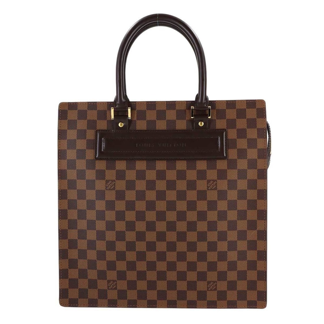 Louis Vuitton Damier Venice GM Tote Handbag, Ebene Brown, N51146: --- Catalog ---Category: SizeSize (HxWxD): 34.5cm x 34cm x 9.5cm / 13.58'' x 13.38'' x 3.74''Category: DesignType: Handbag, Tote bagColor: Brown, Damier Canvas, EbeneGender: WomenMaterial: Damier Canv