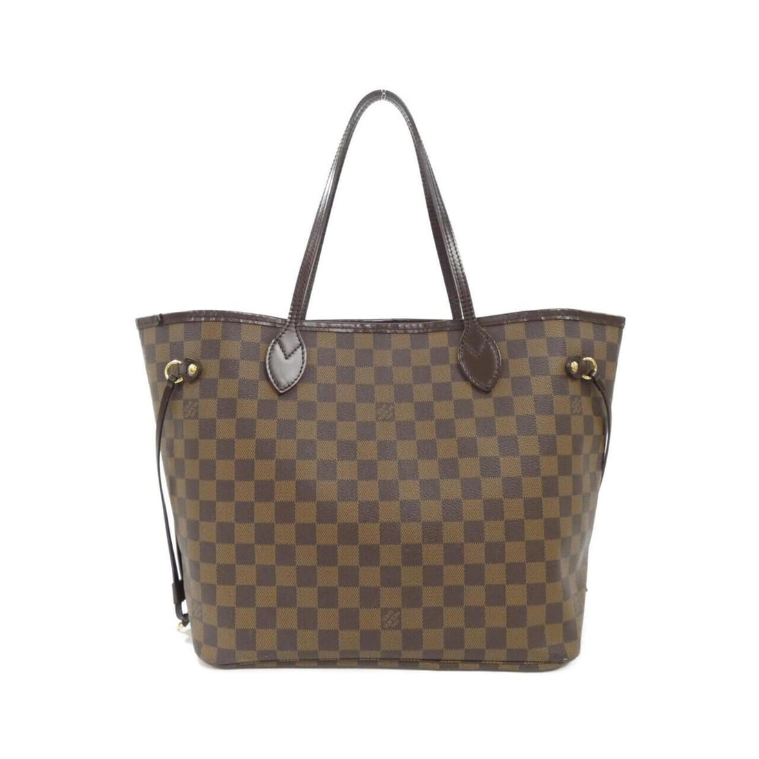 Louis Vuitton Damier Neverfull MM N51105 Handbag: --- Catalog ---Category: SizeSize (HxWxD): 29cm x 47cm x 15.5cm / 11.41'' x 18.5'' x 6.1''Category: DesignType: HandbagColor: Damier Canvas, EbeneGender: WomenMaterial: Coated canvas Category: General