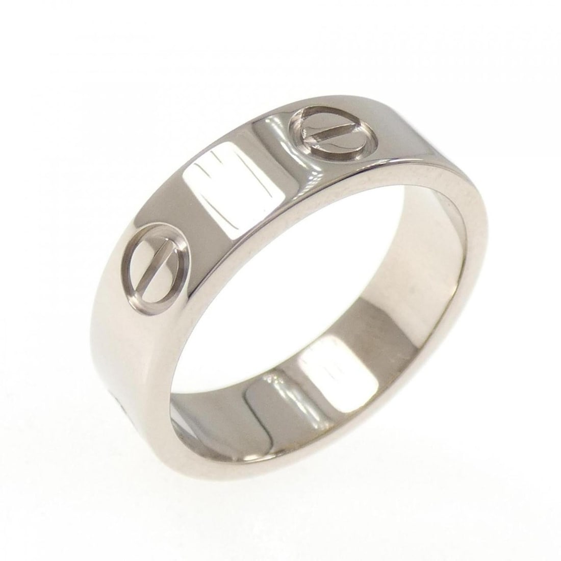 Cartier Love Ring: --- Catalog ---Category: SizeJP Size: 13US Size: 6.5Category: DesignType: Band ringColor: White goldGender: WomenMaterial: White gold (18K)Category: GeneralBrand: Cartier--- Item List ---Section: Cond