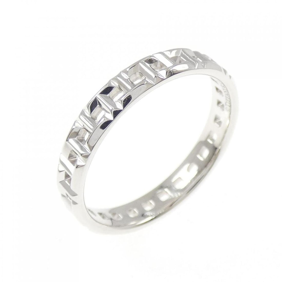 Tiffany T True Narrow Ring: --- Catalog ---Category: SizeWidth: 3.4mm / 0.13''Weight: 3g / 0.1oz.JP Size: 14US Size: 7Category: DesignType: Band ringGender: WomenMaterial: White gold (18K)Category: GeneralBrand: Tiffany--- Item 