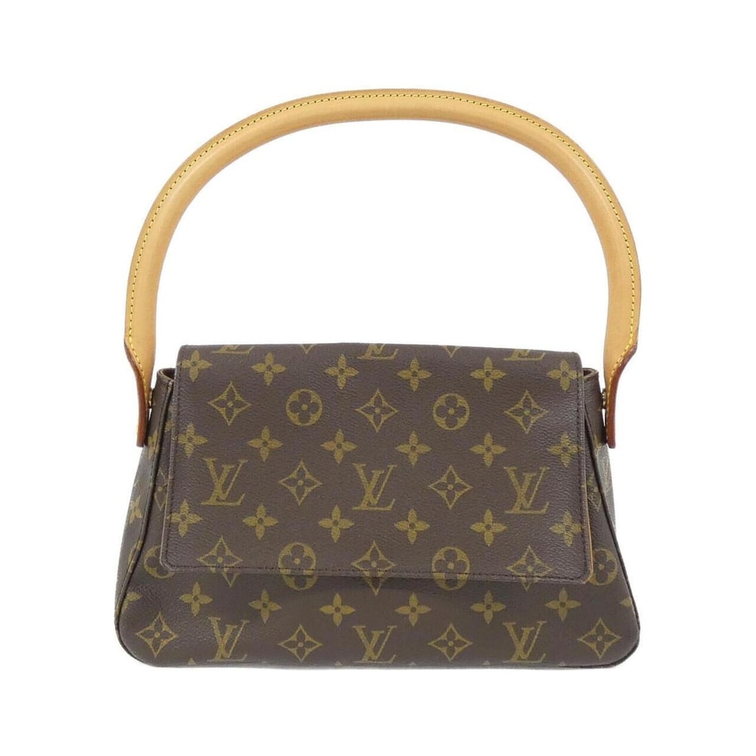 Louis Vuitton Monogram Mini Looping M51147 Shoulder Bag: --- Catalog ---Category: SizeWeight: 340g / 11.99oz.Size (HxWxD): 17cm x 28cm x 9cm / 6.69'' x 11.02'' x 3.54''Strap Length: 48cm / 18.89''Category: DesignType: Shoulder bagColor: Marron, MonogramGend