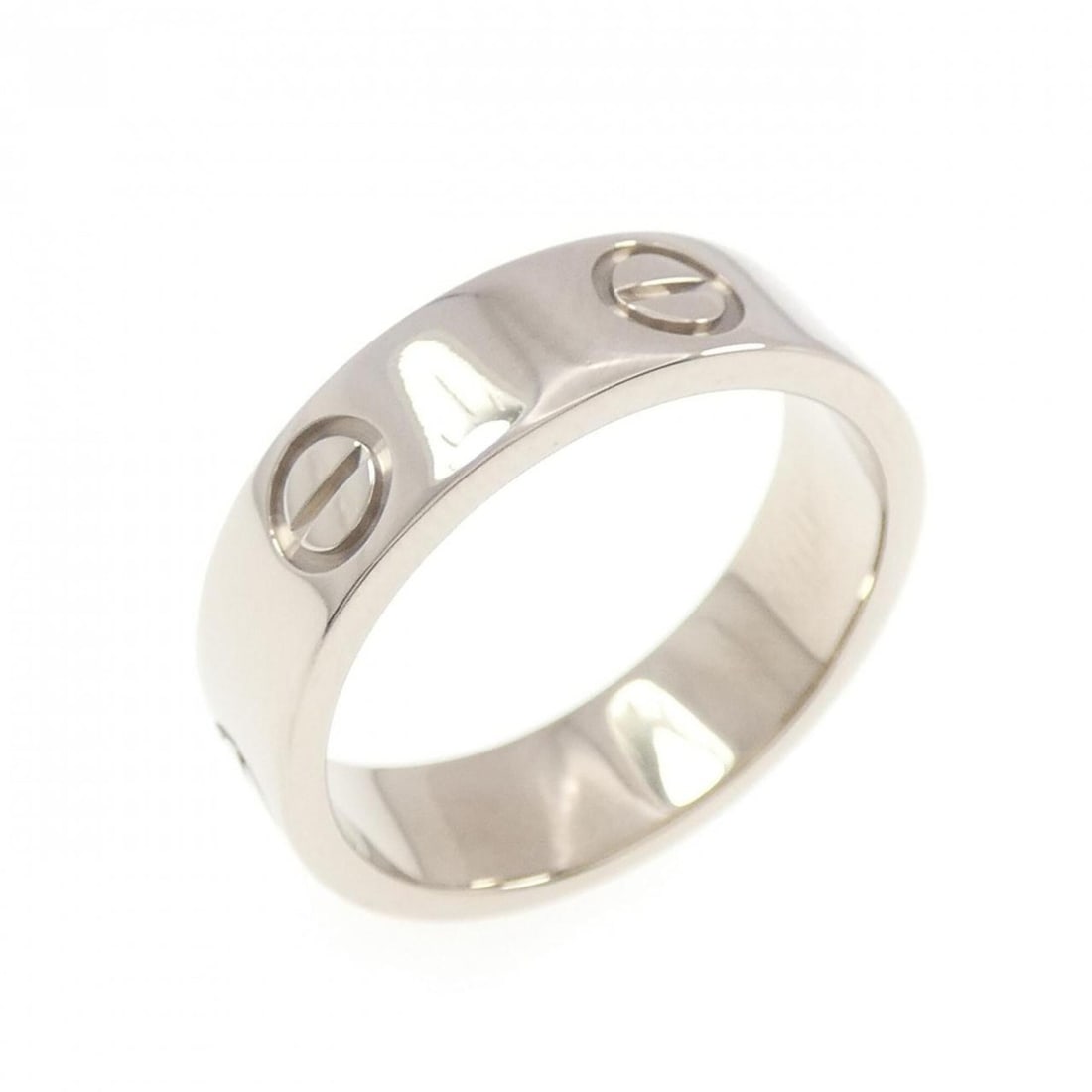 Cartier Love Ring: --- Catalog ---Category: SizeJP Size: 14US Size: 7Category: DesignType: Band ringColor: White goldGender: WomenMaterial: White gold (18K)Category: GeneralMPN: B4084700Brand: Cartier--- Item List ---Se