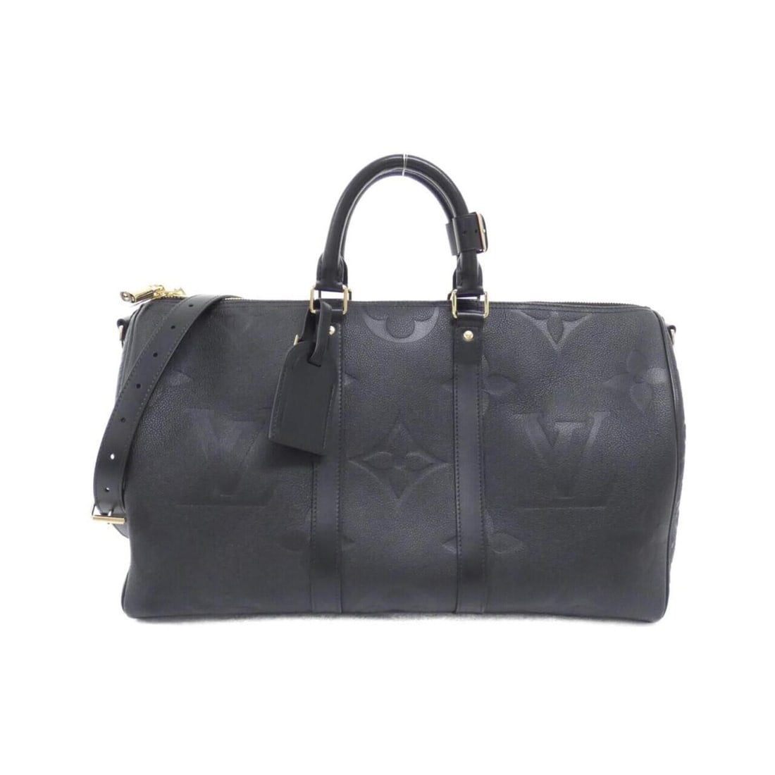 Louis Vuitton Monogram Empreinte Keepall Bandoulière 45cm M45532 Boston Bag: --- Catalog ---Category: SizeSize (HxWxD): 27cm x 45cm x 20cm / 10.62'' x 17.71'' x 7.87''Category: DesignType: Boston bagColor: BlackGender: Women,MenMaterial: Leather Category: GeneralMPN: M45532Bra