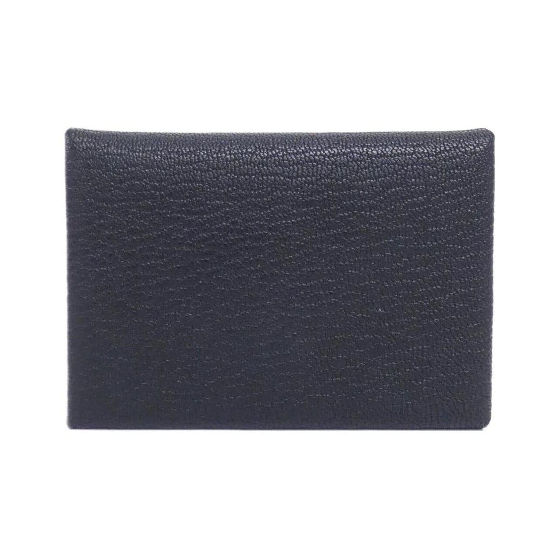 Hermes Calvi Duo 082977CK Wallet/Coin Case: --- Catalog ---Category: SizeSize (HxWxD): 7cm x 10.5cm x 1.5cm / 2.75'' x 4.13'' x 0.59''Category: DesignType: Coin purse/coin caseColor: BlackGender: Women,MenMaterial: Chevre leather Category: Gene