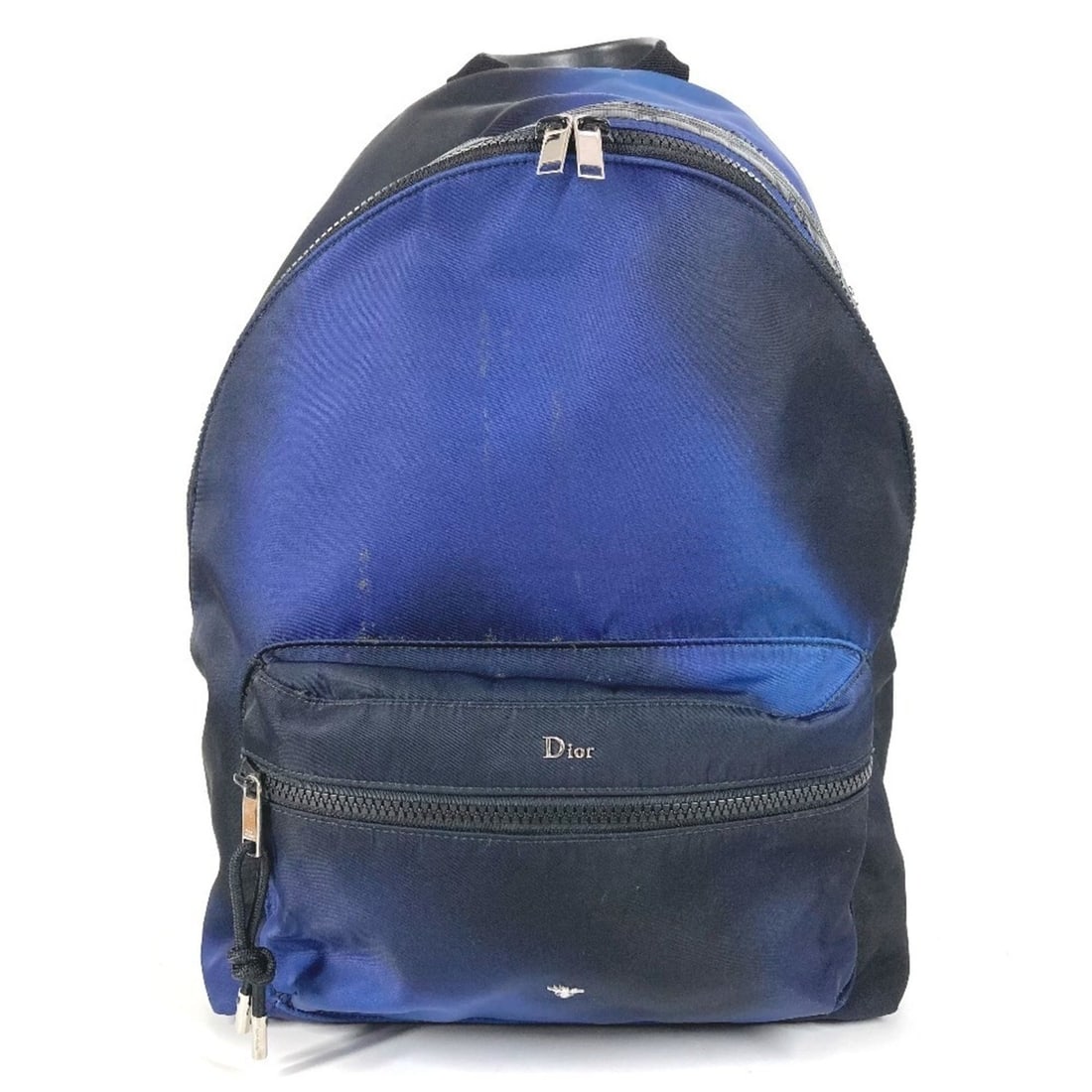 Christian Dior Dior logo gradient bag backpack rucksack nylon men's women's blue: --- Catalog ---Category: SizeSize (HxWxD): 37cm x 29.5cm x 14cm / 14.56'' x 11.61'' x 5.51''Category: DesignType: BackpackColor: Black, BlueGender: Men,Women,UnisexMaterial: Nylon Category: GeneralBra