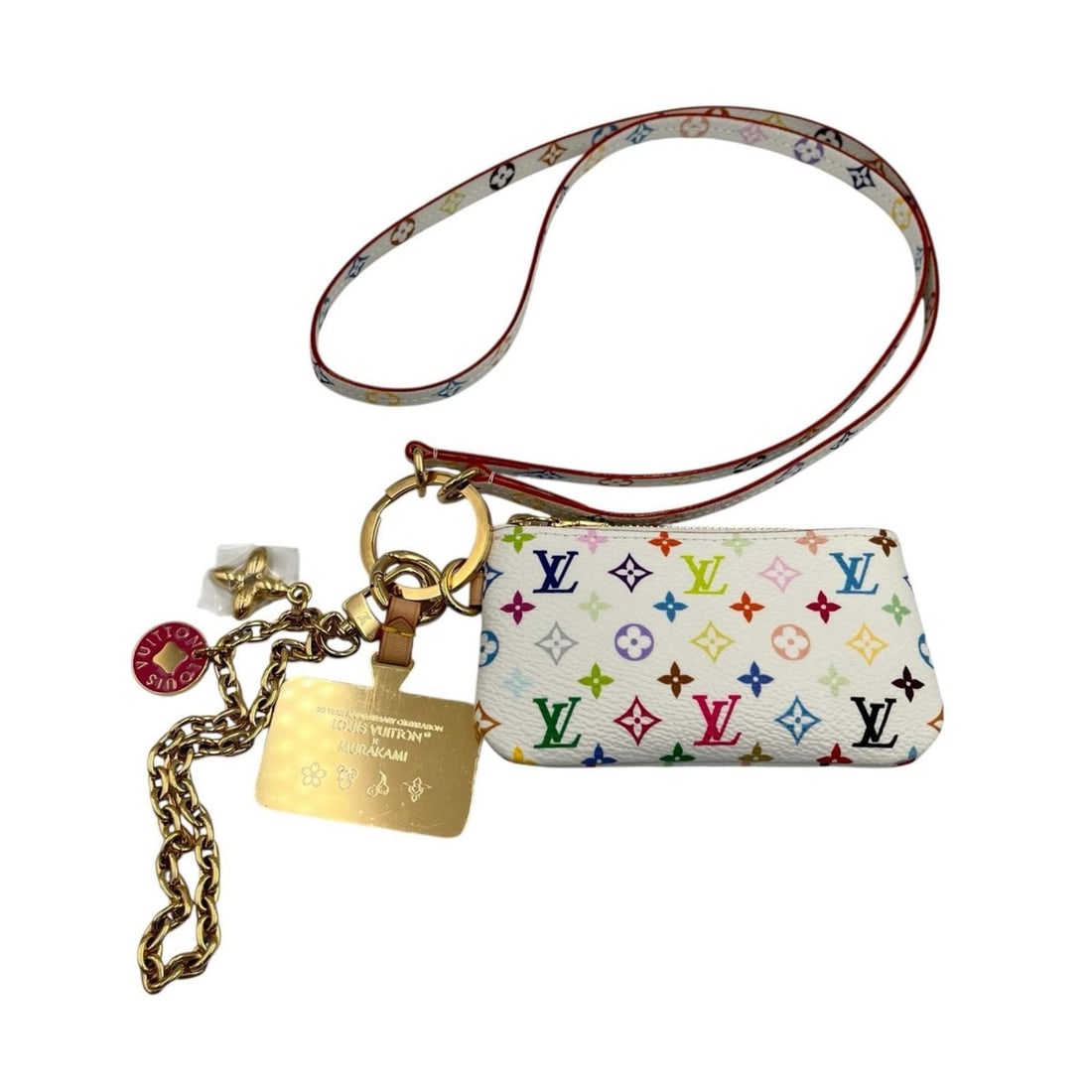 Louis Vuitton LOUIS VUITTON Pouch Takashi Murakami Collaboration LV×TM Phone Holder M14099 Monogram: --- Catalog ---Category: SizeSize (HxWxD): 6.3cm x 12cm x 1.8cm / 2.48'' x 4.72'' x 0.7''Category: DesignType: PouchColor: Monogram, Multi-colorGender: WomenMaterial: Monogram Category: GeneralMPN: M1