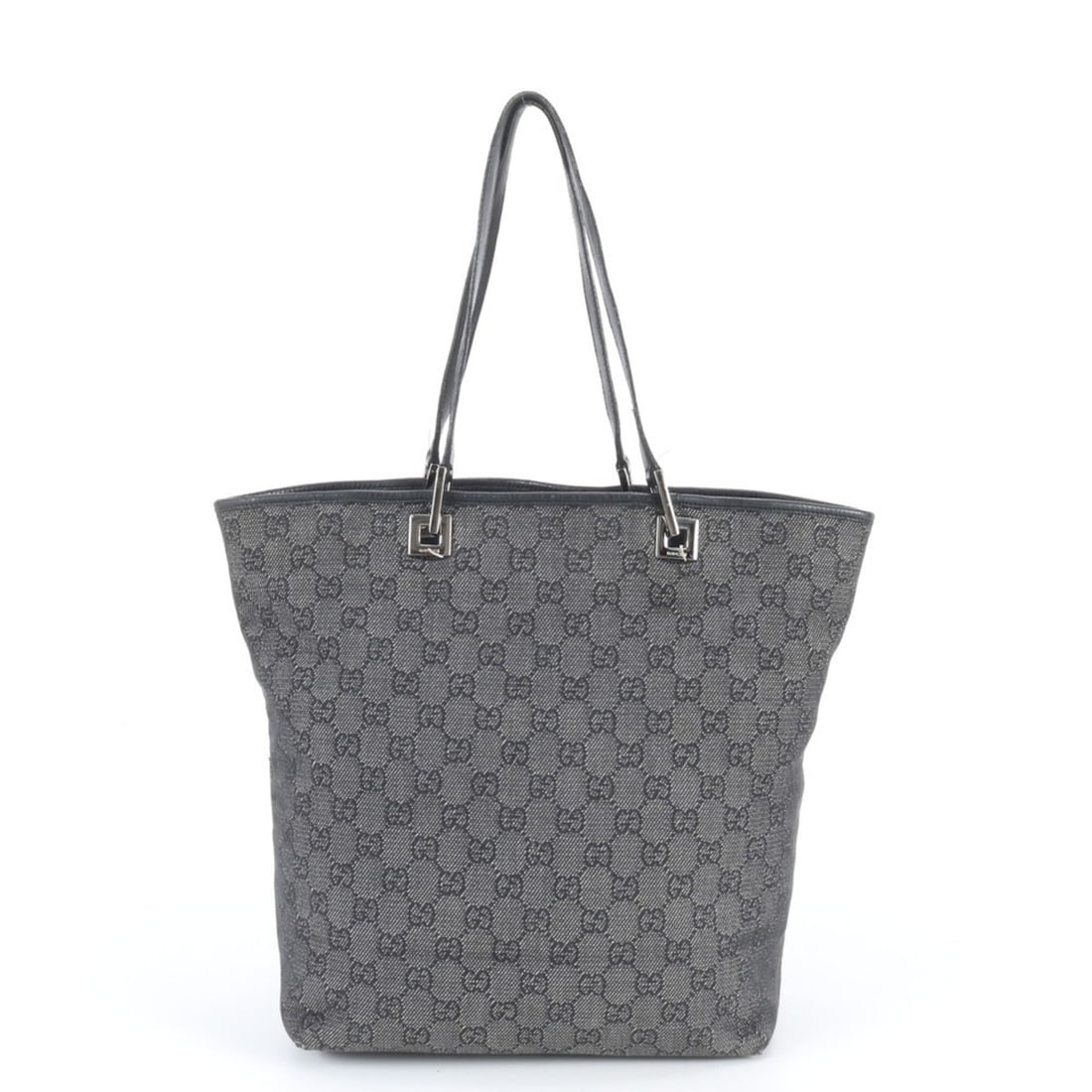 Gucci GG Canvas 31243 Leather Tote Bag, Handbag, Shoulder Black, Women's: --- Catalog ---Category: SizeSize (HxWxD): 31cm x 25cm x 12cm / 12.2'' x 9.84'' x 4.72''Strap Length: 50cm / 19.68''Category: DesignType: Handbag, Tote bagColor: BlackGender: WomenMaterial: Leather , 