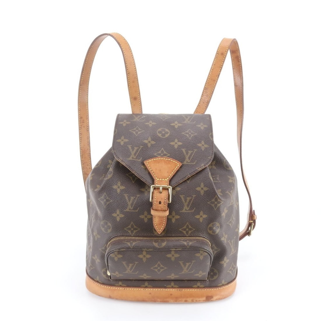 Louis Vuitton Monogram Montsouris MM M51136 Leather Backpack/Shoulder Bag for Women: --- Catalog ---Category: SizeSize (HxWxD): 28cm x 25cm x 12cm / 11.02'' x 9.84'' x 4.72''Strap Length: 71cm / 27.95''Handle Length: 11cm / 4.33''Category: DesignType: BackpackColor: BrownGender: Women
