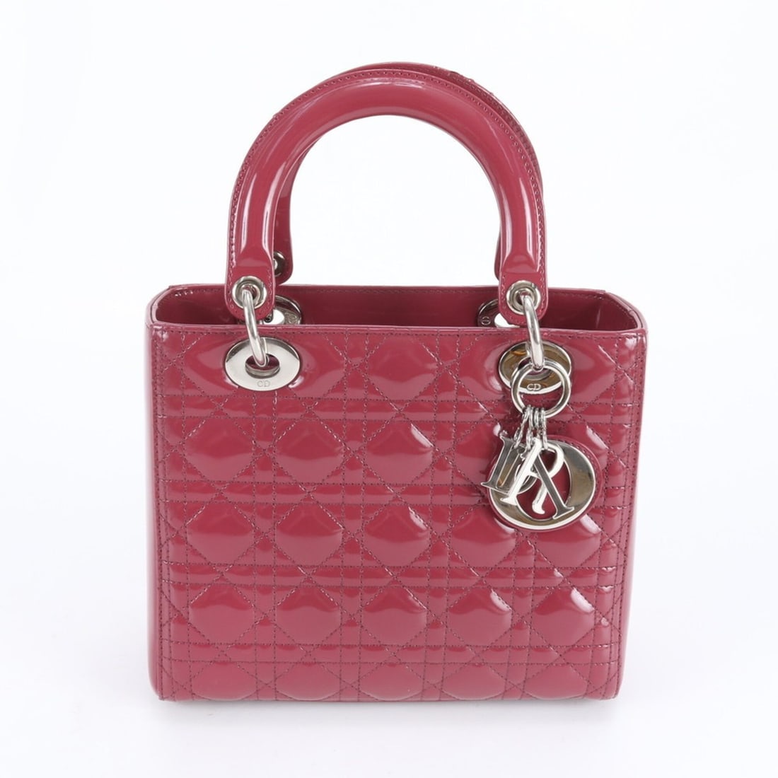Christian Dior Cannage Lady Leather Handbag Tote Bag for Women: --- Catalog ---Category: SizeSize (HxWxD): 20cm x 24cm x 10cm / 7.87'' x 9.44'' x 3.93''Handle Length: 31cm / 12.2''Category: DesignType: Handbag, Tote bagGender: WomenMaterial: Leather Category: Gene