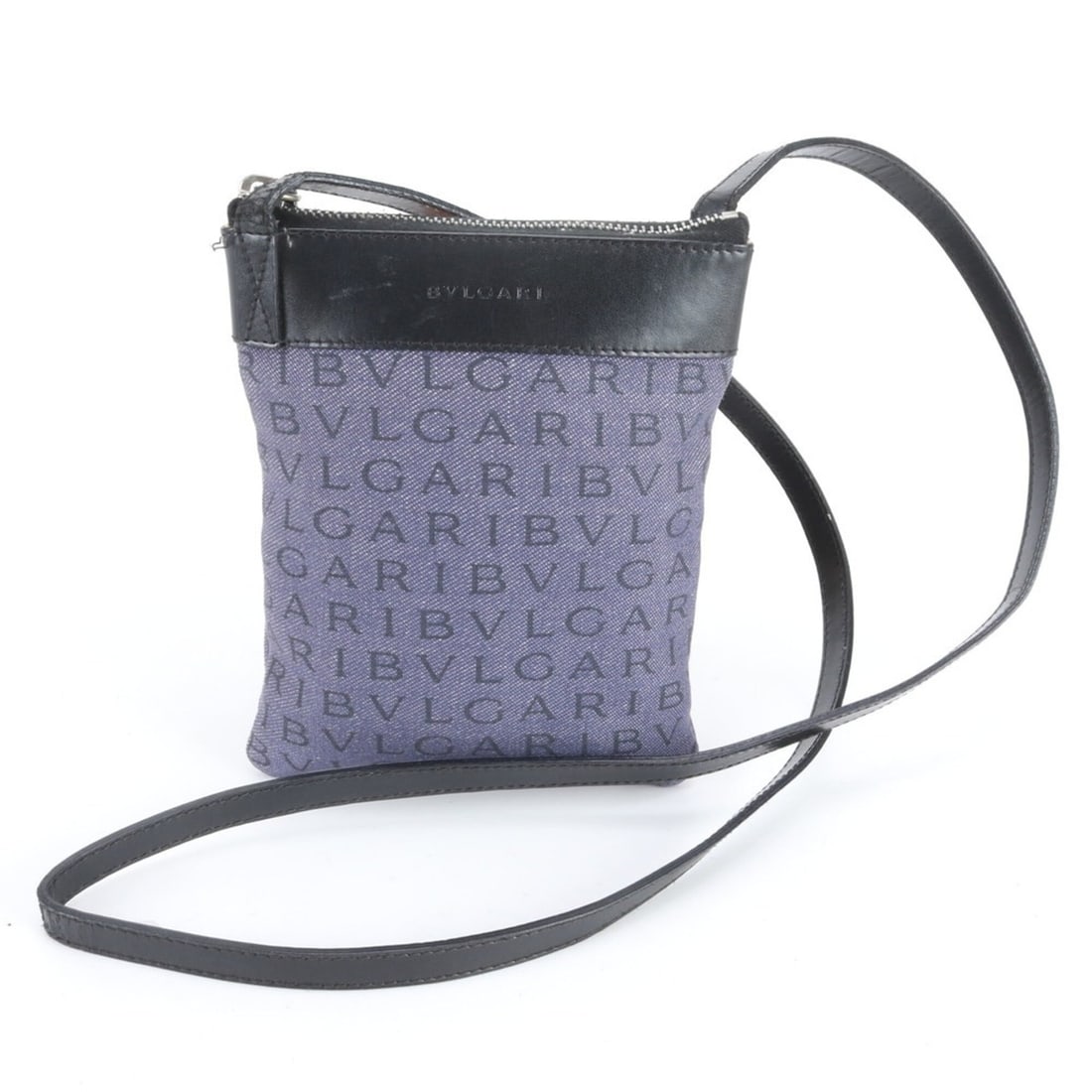 Bvlgari Denim Logo Mania Leather Shoulder Bag, Crossbody Handbag, Tote Bag - Women's: --- Catalog ---Category: SizeSize (HxWxD): 17cm x 14cm x 1cm / 6.69'' x 5.51'' x 0.39''Strap Length: 115cm / 45.27''Category: DesignType: Shoulder bag, Tote bagColor: Black, BlueGender: WomenMaterial: