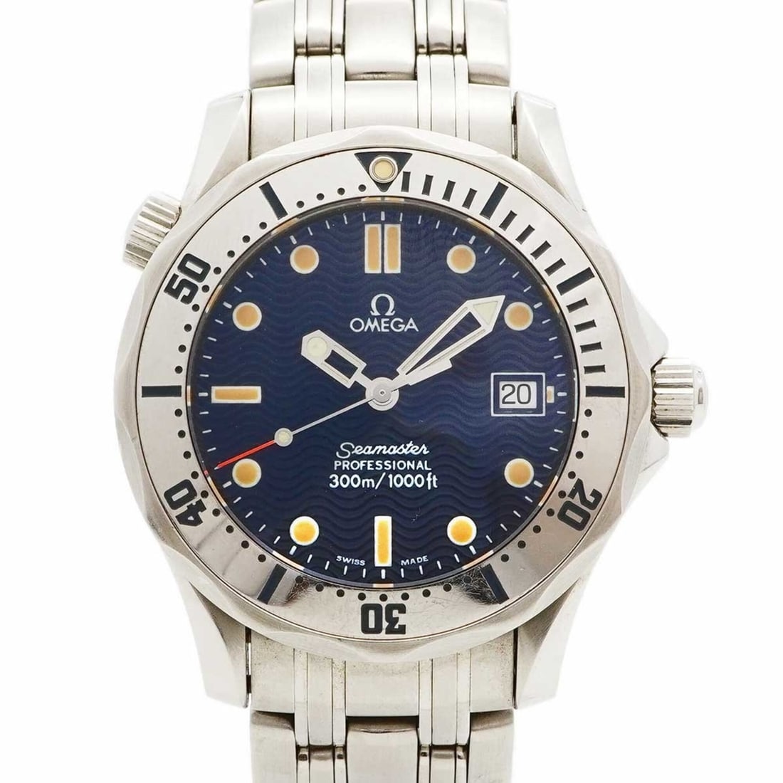 Omega Seamaster 2562.80 Navy Dial Watch (Boys' Size): --- Catalog ---Category: SizeWrist Size: 16.5cm / 6.49''Case Diameter: 36mm / 1.42''Category: DesignType: WristwatchGender: BoysColor (Dial): NavyMaterial (Band): Stainless steelCategory: GeneralMPN: 