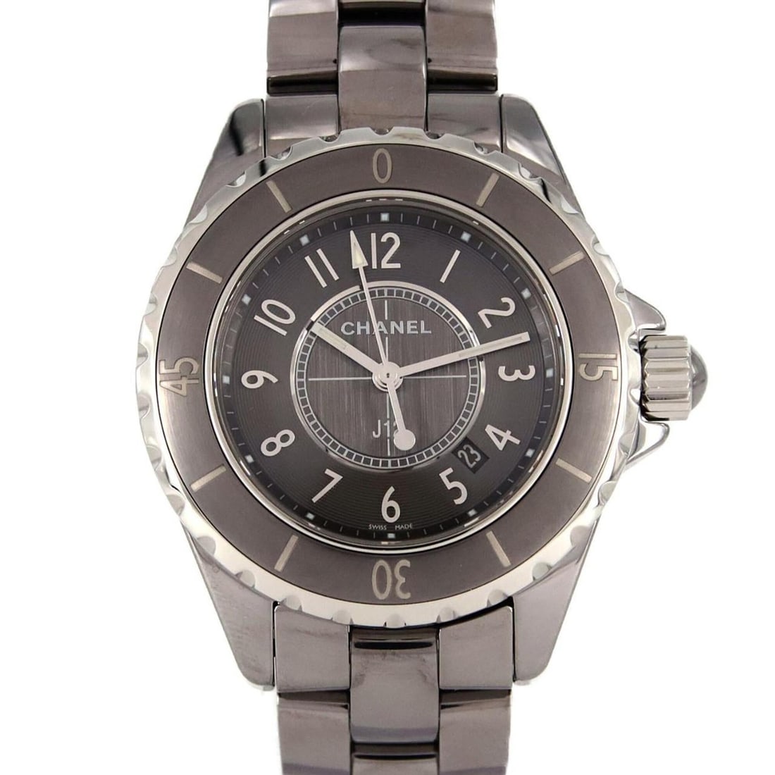 Chanel J12 Chromatic 33mm H2978 Ceramic Quartz Watch: --- Catalog ---Category: SizeWrist Size: 16cm / 6.29''Case Diameter: 33mm / 1.3''Category: DesignType: WristwatchColor (Dial): GrayMaterial (Band): CeramicMaterial (Case): CeramicCategory: GeneralMPN: