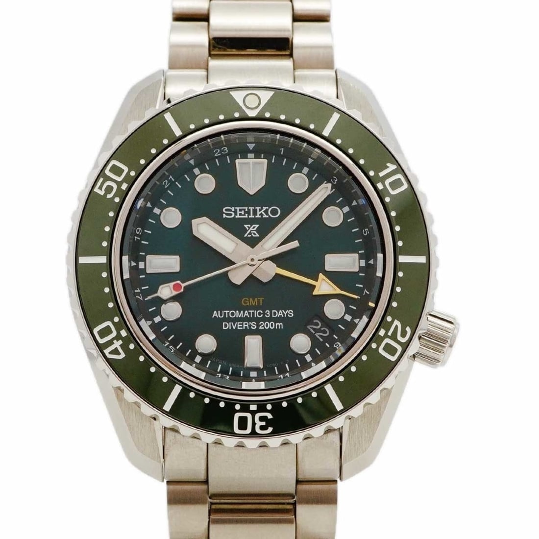 Seiko Prospex SBEJ009 6R54-00D0 Green Dial Men's Watch: --- Catalog ---Category: SizeWrist Size: 19.5cm / 7.67''Case Diameter: 42mm / 1.65''Category: DesignType: WristwatchGender: MenColor (Dial): GreenMaterial (Band): Stainless steelCategory: GeneralMPN: 