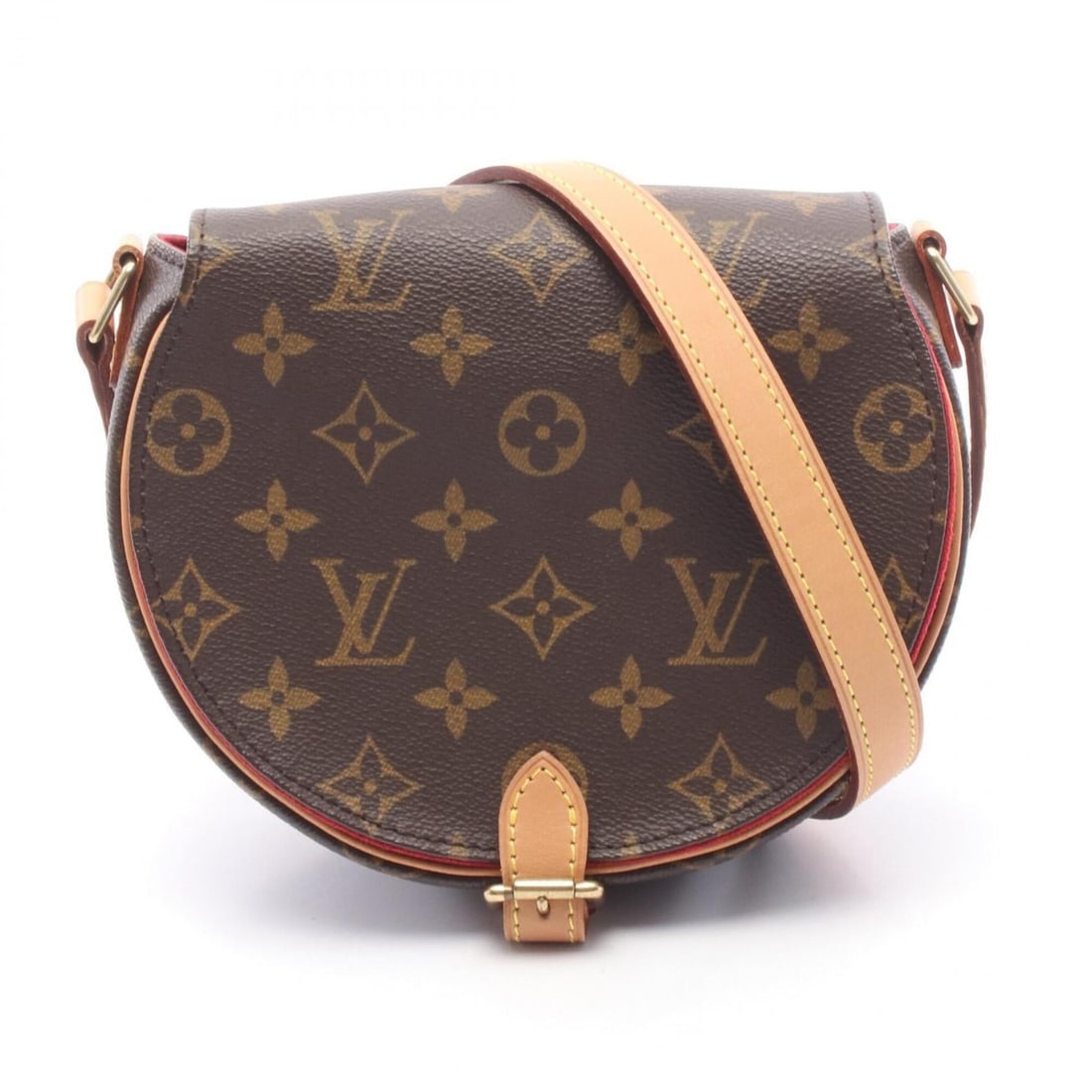 Louis Vuitton Tambourin Shoulder Bag/Handbag, Coated Canvas and Leather, Monogram Pattern, Women's,: --- Catalog ---Category: SizeSize (HxWxD): 16cm x 18cm x 7.5cm / 6.29'' x 7.08'' x 2.95''Category: DesignType: Handbag, Shoulder bagColor: BrownGender: WomenMaterial: Coated canvas , PVC , Monogram , 