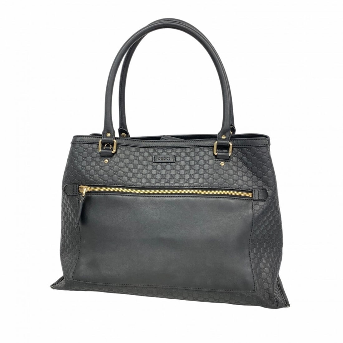 Gucci Microguccissima Tote Bag 510290 Leather Black Champagne Women's: --- Catalog ---Category: SizeSize (HxWxD): 31cm x 41cm x 16cm / 12.2'' x 16.14'' x 6.29''Category: DesignType: Tote bagColor: BlackGender: WomenMaterial: Leather Hardware Color: Champagne goldCategory