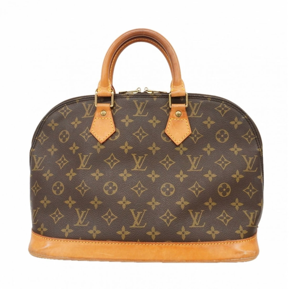 Louis Vuitton Alma Monogram Handbag M51130 Brown Women's: --- Catalog ---Category: SizeSize (HxWxD): 23.5cm x 32cm x 16.5cm / 9.25'' x 12.59'' x 6.49''Category: DesignType: HandbagColor: BrownGender: WomenCategory: GeneralMPN: M51130Brand: Louis Vuitton--- I