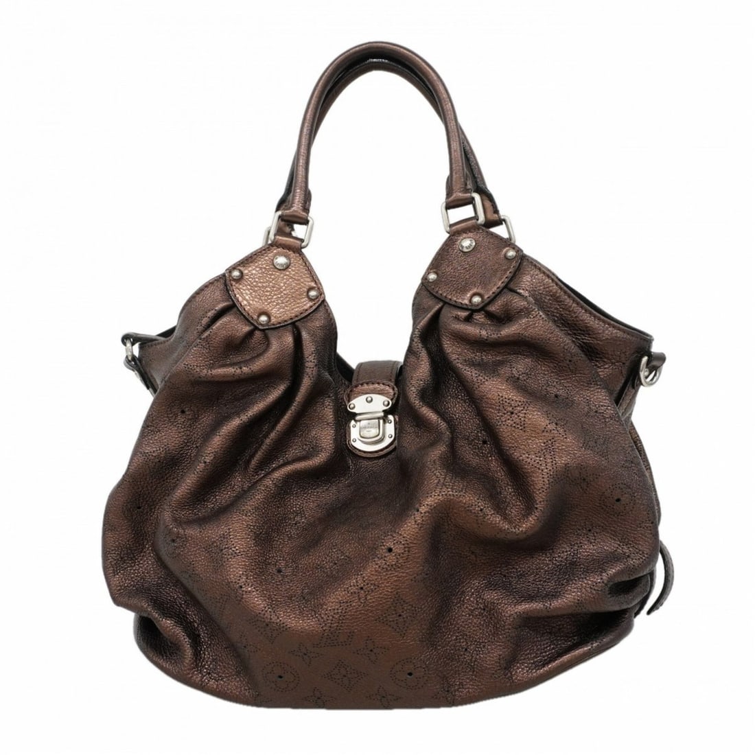 Louis Vuitton Mahina handbag, L M95766, Moldore women's.: --- Catalog ---Category: SizeSize (HxWxD): 29cm x 35cm x 16cm / 11.41'' x 13.77'' x 6.29''Category: DesignType: HandbagColor: MordoreGender: WomenCategory: GeneralMPN: M95766Brand: Louis Vuitton--- It