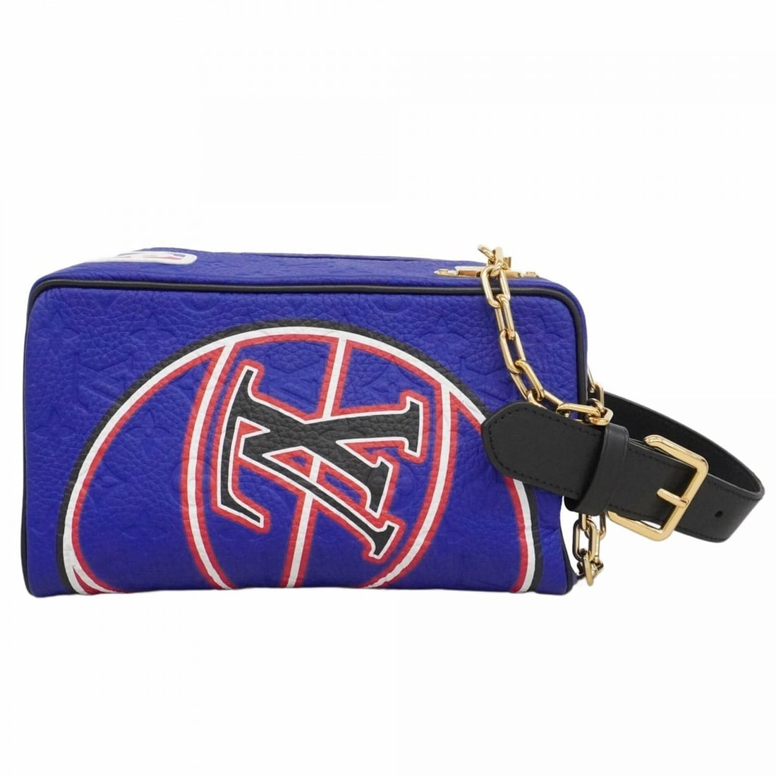 Louis Vuitton Monogram Taurillon Handbag LV x NBA Cloakroom Kit M21106 Blue Men's: --- Catalog ---Category: SizeSize (HxWxD): 13.5cm x 23cm x 14cm / 5.31'' x 9.05'' x 5.51''Category: DesignType: HandbagColor: BlueGender: MenCategory: GeneralMPN: M21106Brand: Louis Vuitton--- Item Li