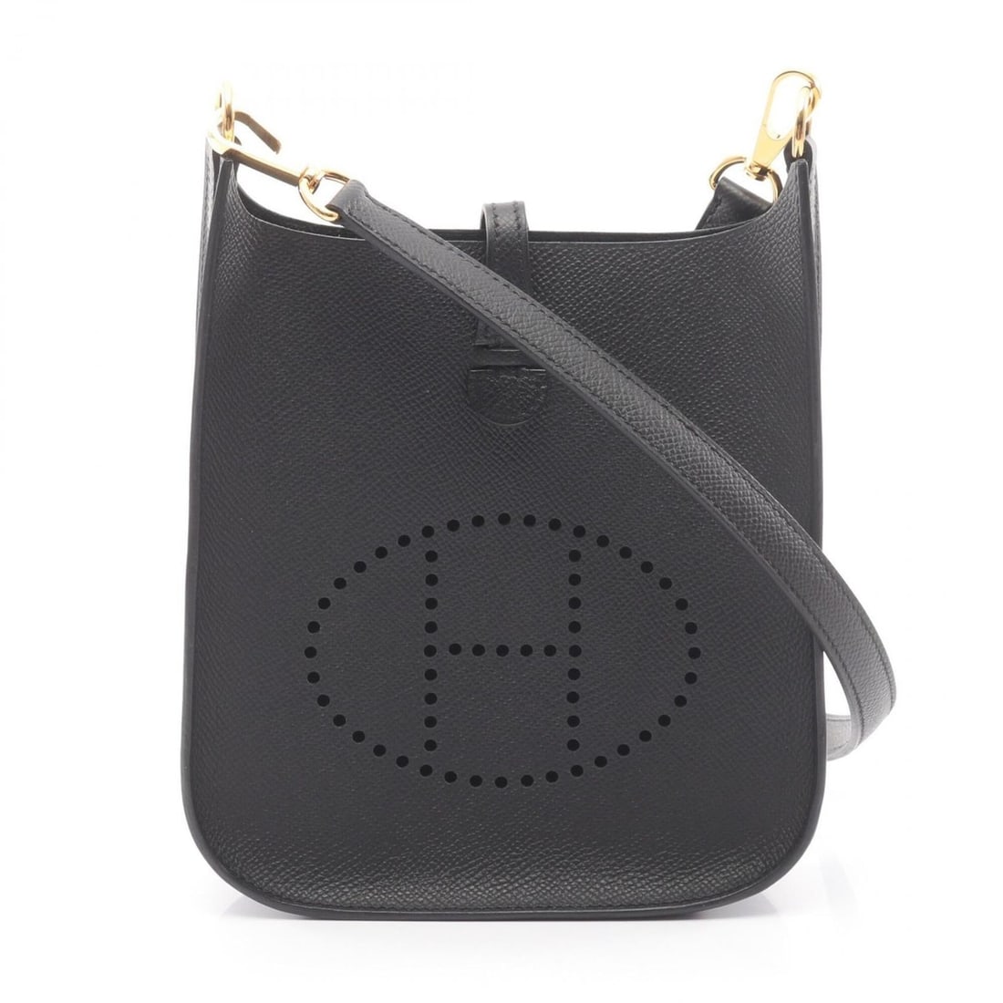 Hermes Evelyne Sellier 16 Shoulder Bag/Handbag, Veau Epsom Leather, Women's, Black: --- Catalog ---Category: SizeSize (HxWxD): 18cm x 16.5cm x 5.5cm / 7.08'' x 6.49'' x 2.16''Category: DesignType: Handbag, Shoulder bagColor: BlackGender: WomenMaterial: Epsom leather Category: General