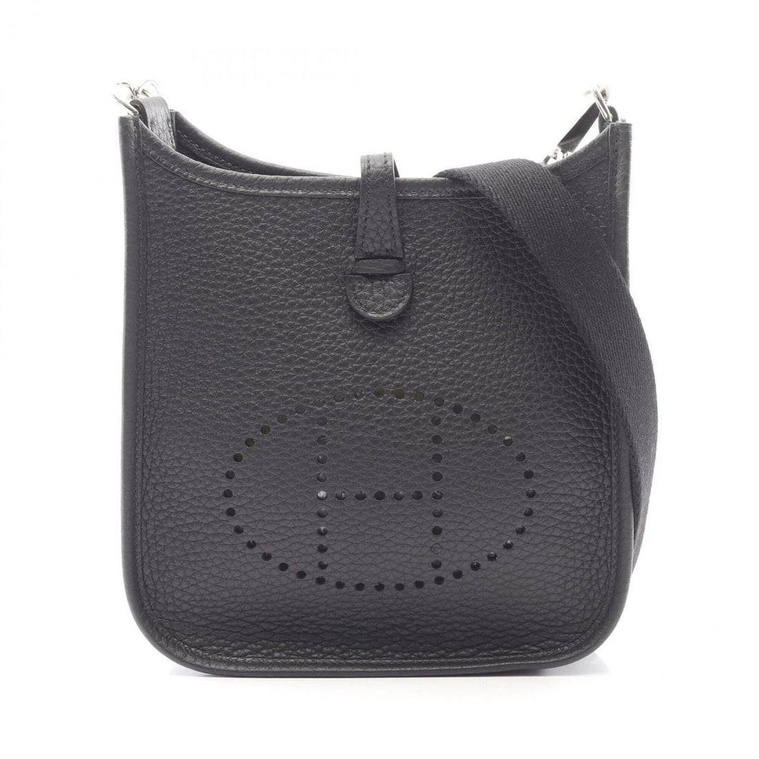 Hermes Evelyne TPM Amazon Shoulder Bag Handbag Leather Taurillon Clemence Women's Black: --- Catalog ---Category: SizeSize (HxWxD): 18cm x 16.5cm x 5.5cm / 7.08'' x 6.49'' x 2.16''Category: DesignType: Handbag, Shoulder bagColor: BlackGender: WomenMaterial: Taurillon clemence leather Cate