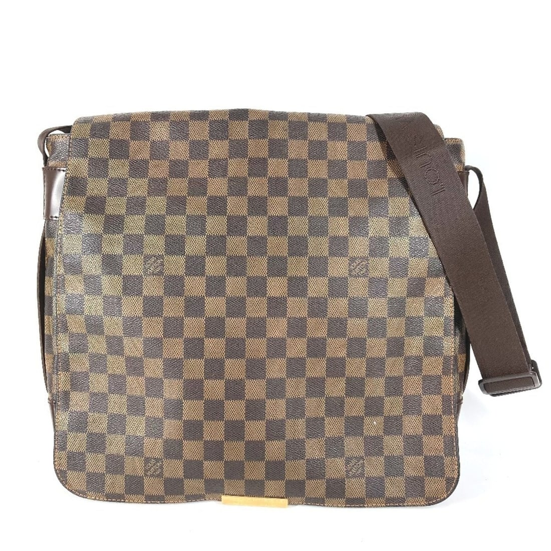 LOUIS VUITTON N45258 Damier Bastille Bag, Flap, Crossbody, Messenger Shoulder Canvas, Ebene Brown: --- Catalog ---Category: SizeSize (HxWxD): 31.5cm x 30cm x 9.5cm / 12.4'' x 11.81'' x 3.74''Category: DesignType: Messenger bag, Shoulder bagColor: BrownGender: Men,WomenMaterial: Damier Canvas Catego