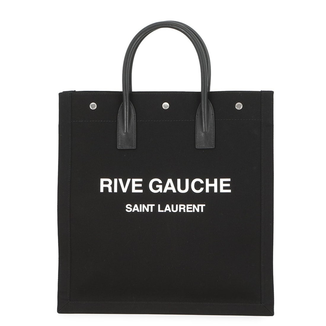 Yves Saint Laurent Saint Laurent Paris Tote Bag Rive Gauche Small Canvas Leather 632539 SAINT: --- Catalog ---Category: SizeSize (HxWxD): 39cm x 37cm x 17cm / 15.35'' x 14.56'' x 6.69''Category: DesignType: Handbag, Tote bagColor: BlackGender: WomenMaterial: Canvas Category: GeneralMPN: 632539B