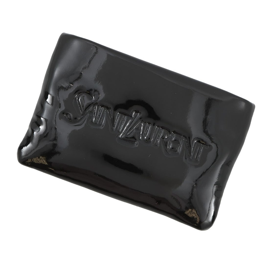 Yves Saint Laurent Saint Laurent Paris Wallet/Coin Case Puffy Patent 777889 SAINT LAURENT PARIS: --- Catalog ---Category: SizeSize (HxWxD): 7.2cm x 11cm / 2.83'' x 4.33''Category: DesignType: Coin purse/coin caseColor: BlackGender: Women,MenMaterial: Patent leather Category: GeneralMPN: 777889Bra