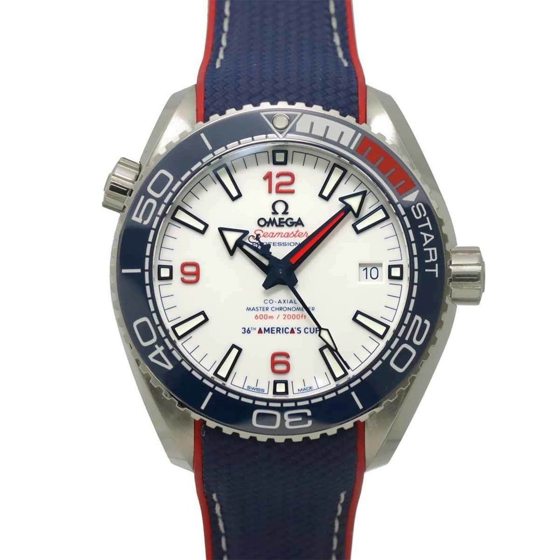 Omega Seamaster Planet Ocean 600M America's Cup Limited Edition 215 32 43 21 04 001 (Limited to 2021: --- Catalog ---Category: SizeWrist Size: 15cm - 19.5cm / 5.9'' - 7.67''Case Diameter: 43mm / 1.69''Category: DesignType: WristwatchGender: MenColor (Dial): WhiteMaterial (Band): Rubber, Stainless stee
