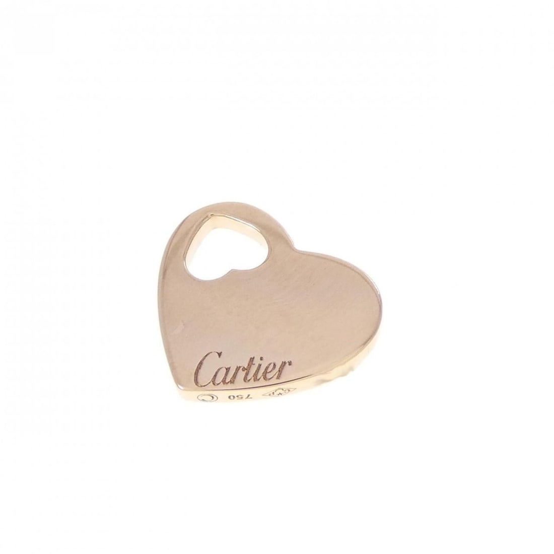 Cartier Heart Motif Medal Pendant: --- Catalog ---Category: SizePendant Size: 10.5mm x 11.9mm / 0.41'' x 0.46''Category: DesignColor: Pink goldGender: WomenMaterial: Pink gold (18K)Pendant Type: PendantNecklace Type: PendantCategory: G