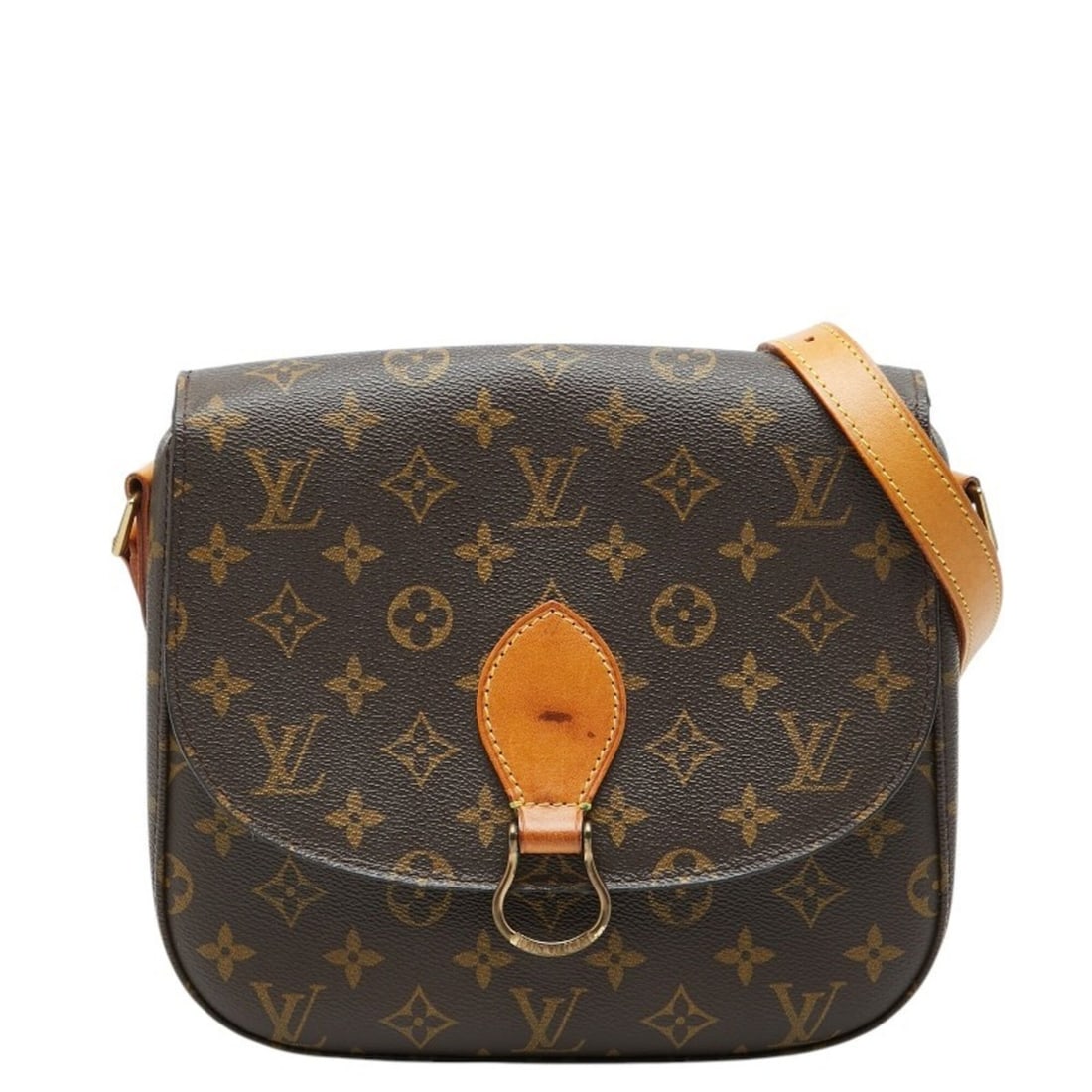 Louis Vuitton Monogram Saint Cloud 24 Crossbody Shoulder Bag M51242 Brown Leather Women's LOUIS: --- Catalog ---Category: SizeSize (HxWxD): 23cm x 24cm x 6cm / 9.05'' x 9.44'' x 2.36''Category: DesignType: Shoulder bagColor: BrownGender: WomenMaterial: PVC , Leather Category: GeneralLine: Monogra