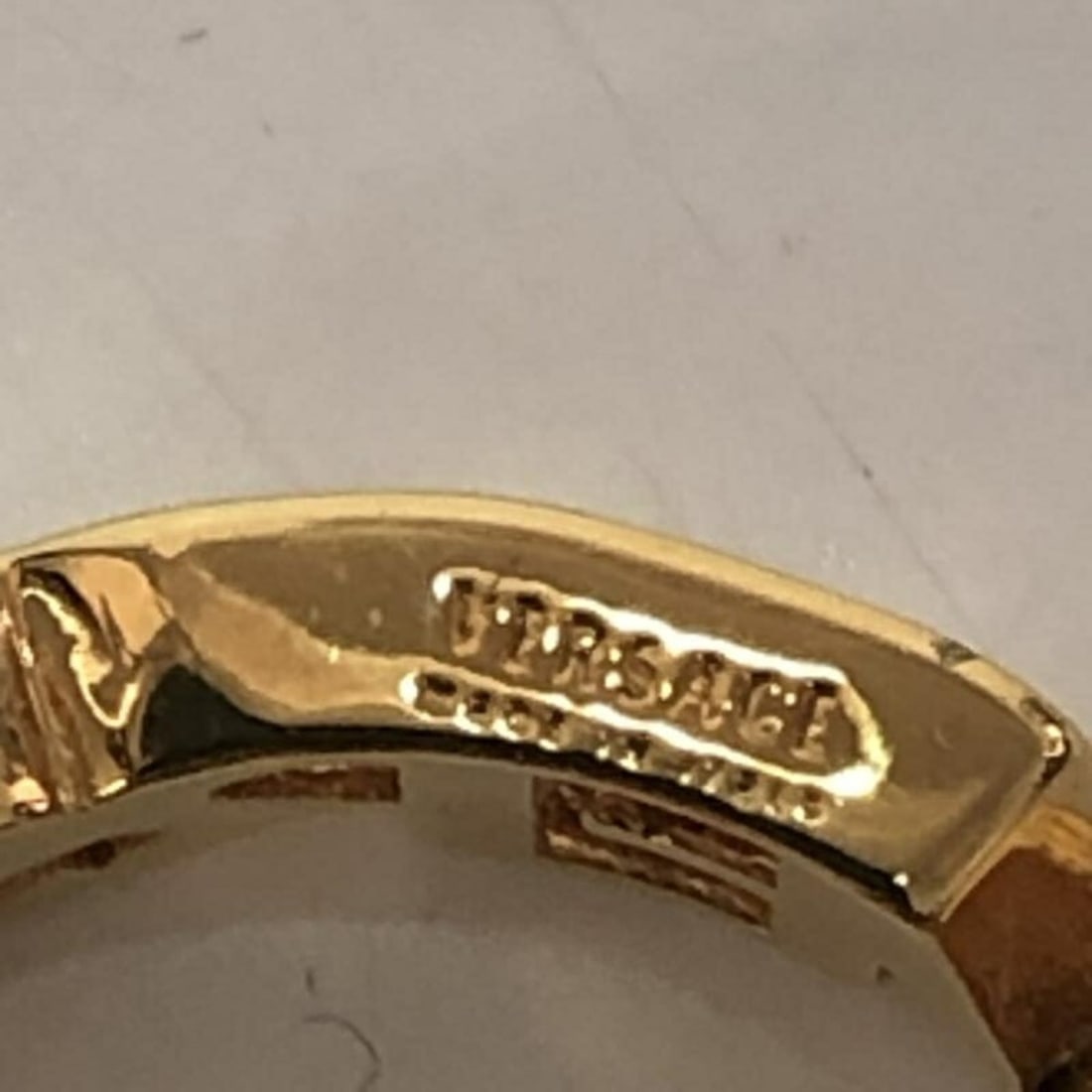VERSACE ring, gold, Versace - 3