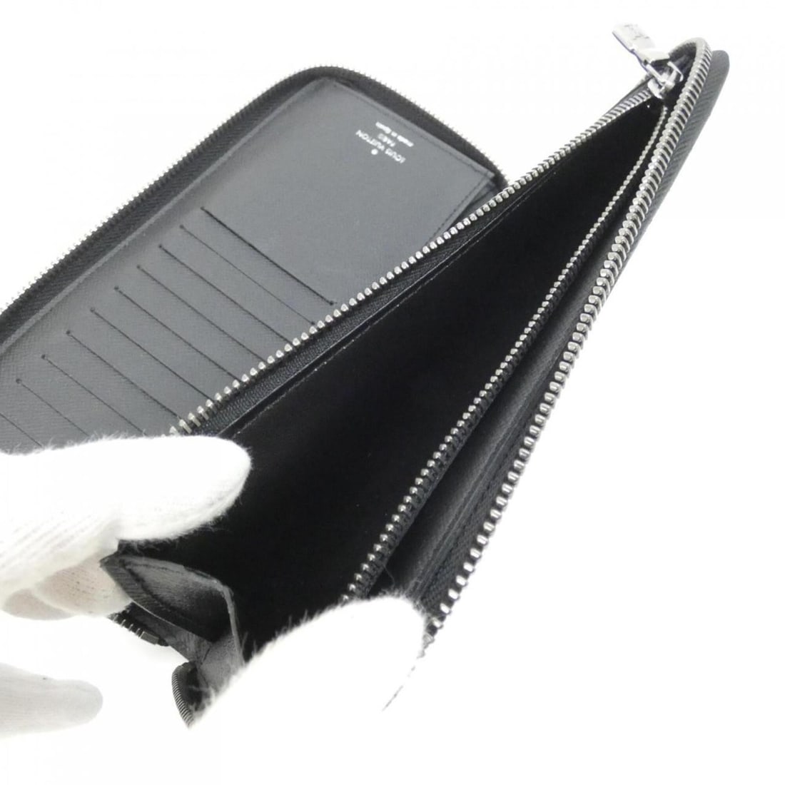Louis Vuitton Monogram Eclipse Zippy Wallet Vertical M62295 - 9