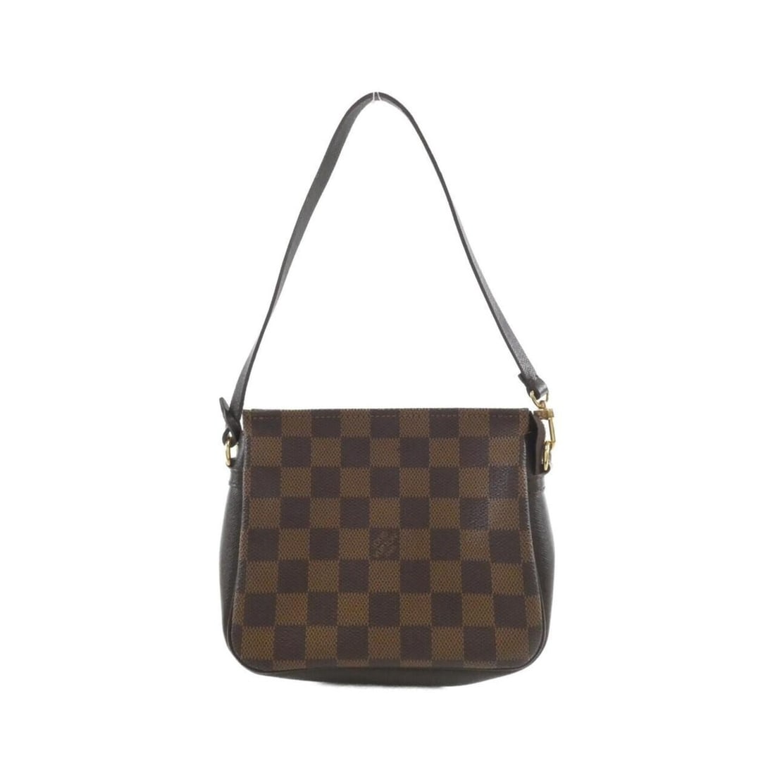 Louis Vuitton Damier Trouse Makeup N51982 Accessory Pouch: --- Catalog ---Category: SizeSize (HxWxD): 14cm x 16cm x 5cm / 5.51'' x 6.29'' x 1.96''Category: DesignType: PouchColor: BrownGender: WomenMaterial: Coated canvas Category: GeneralMPN: N51982Brand: Lo