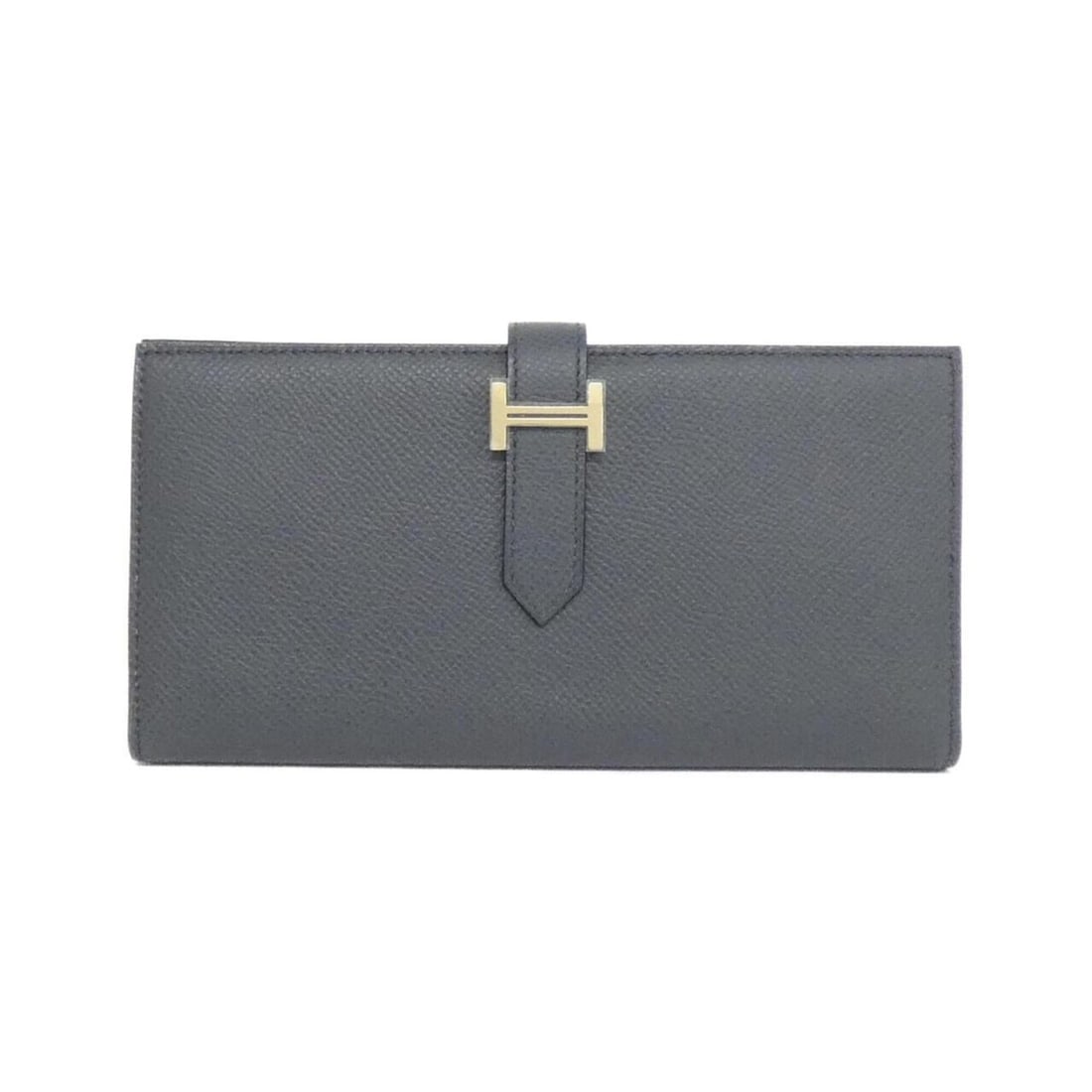 Hermes Bearn Soufflé Verso Wallet: --- Catalog ---Category: SizeSize (HxWxD): 9cm x 17.5cm x 1.5cm / 3.54'' x 6.88'' x 0.59''Category: DesignType: Coin purse/coin caseColor: Black, SoufreGender: Women,MenMaterial: Epsom leather