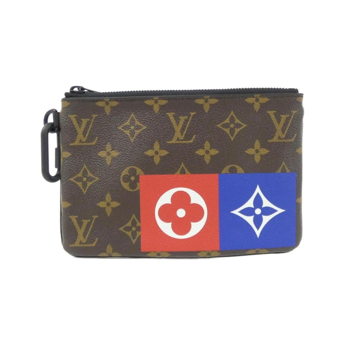 Louis Vuitton Monogram Logo Zipped Handbag Pouch MM M67814: --- Catalog ---Category: SizeSize (HxWxD): 13cm x 20cm x 1cm / 5.11'' x 7.87'' x 0.39''Category: DesignType: Handbag, PouchColor: MarronGender: Women,MenMaterial: Coated canvas Category: GeneralMPN: M