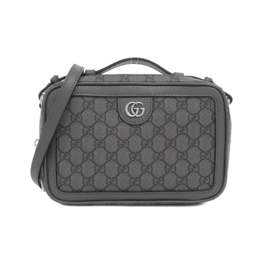 Gucci OPHIDIA 739392 UULBN Shoulder Bag: --- Catalog ---Category: SizeSize (HxWxD): 15cm x 23cm x 7cm / 5.9'' x 9.05'' x 2.75''Category: DesignType: Shoulder bagColor: Black, GrayGender: Women,MenMaterial: GG Supreme Category: GeneralMPN: 73