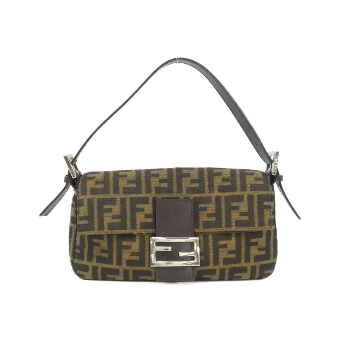 Fendi Baguette 26424 Shoulder Bag: --- Catalog ---Category: SizeSize (HxWxD): 15cm x 25cm x 4cm / 5.9'' x 9.84'' x 1.57''Category: DesignType: Shoulder bagColor: BrownGender: Women,MenMaterial: Canvas Category: GeneralMPN: 26424Brand: 