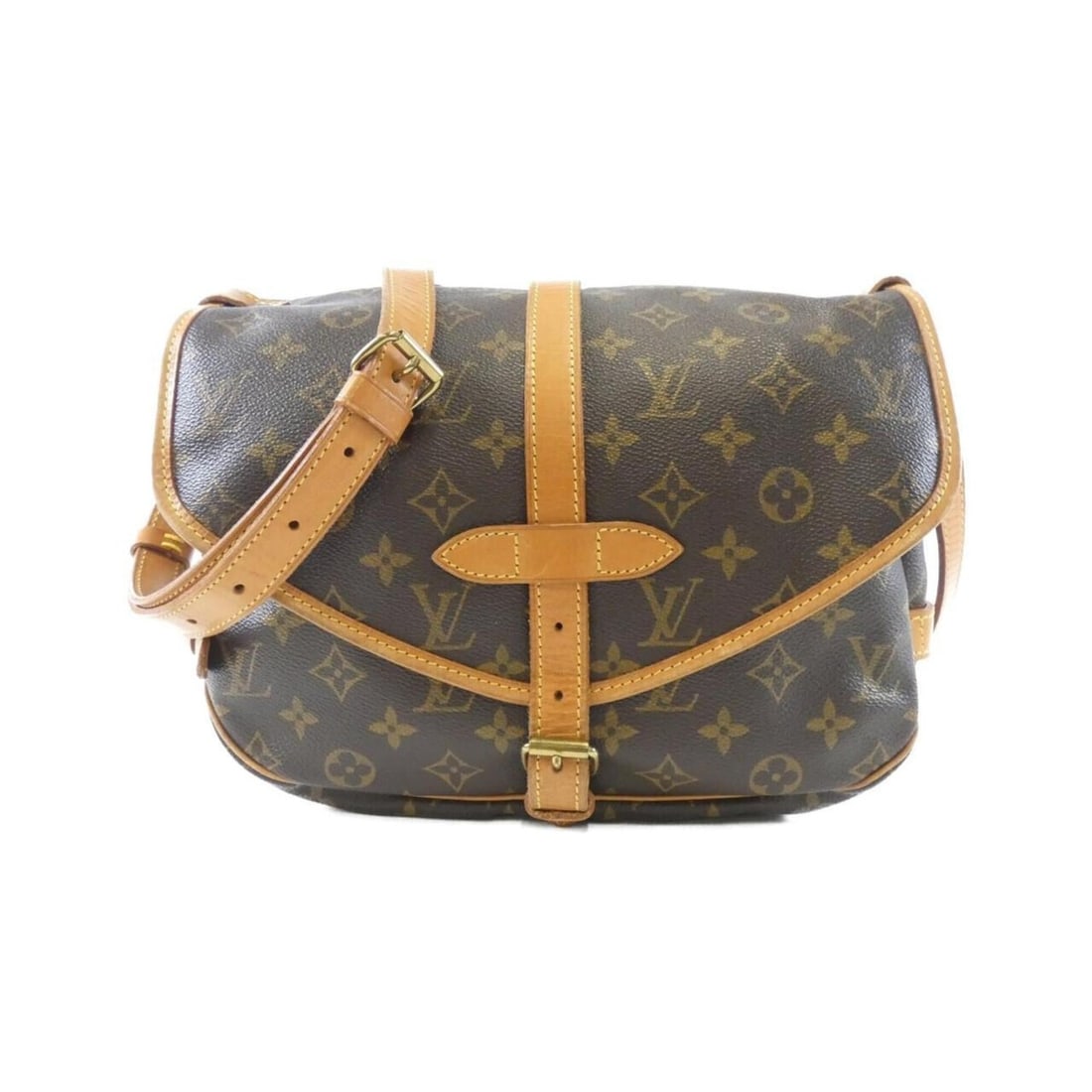 Louis Vuitton Monogram Saumur 30cm M42256 Shoulder Bag: --- Catalog ---Category: SizeSize (HxWxD): 20cm x 28cm x 11cm / 7.87'' x 11.02'' x 4.33''Category: DesignType: Shoulder bagColor: Marron, MonogramGender: WomenMaterial: Coated canvas Category: General