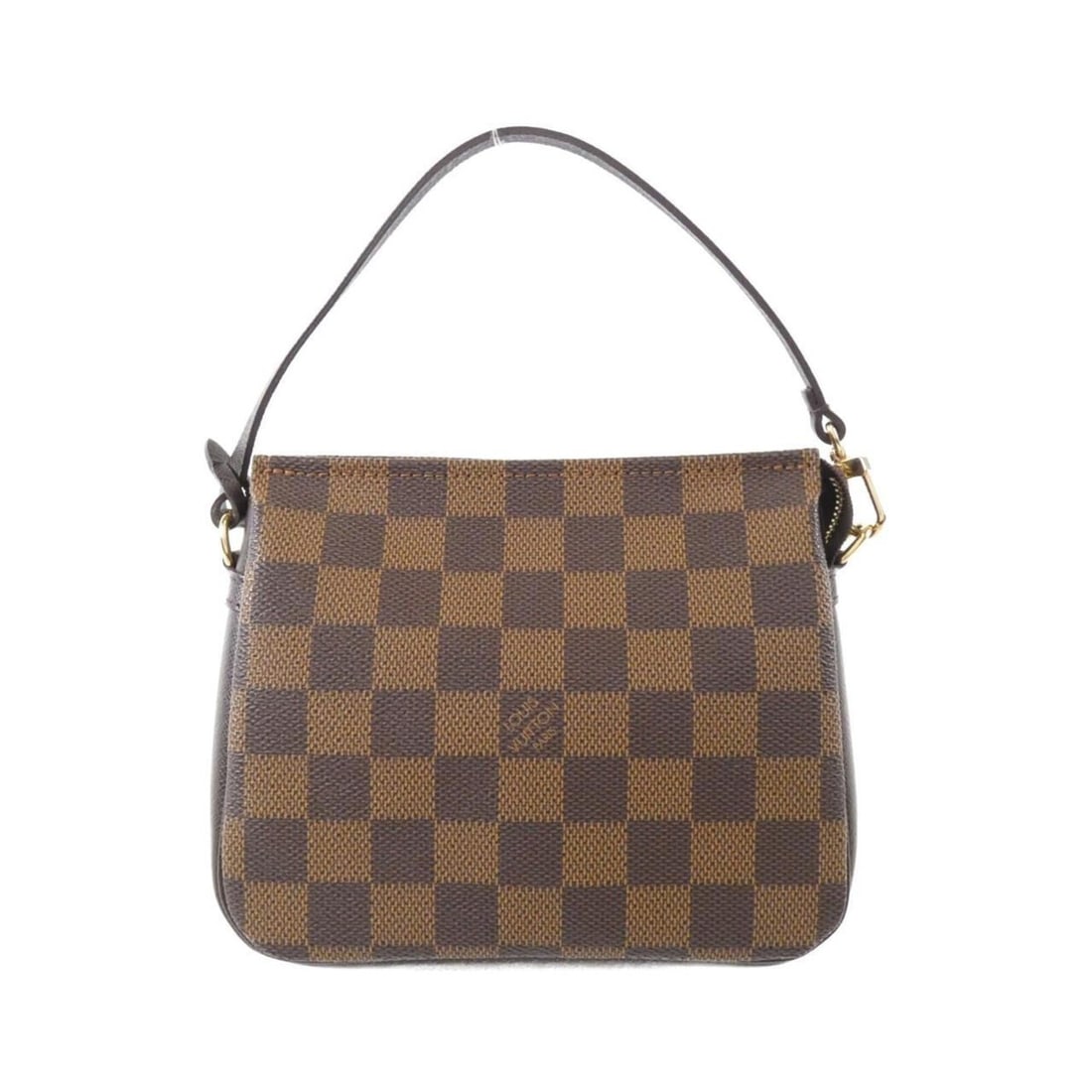 Louis Vuitton Damier Trouse Makeup N51982 Accessory Pouch: --- Catalog ---Category: SizeSize (HxWxD): 14cm x 16cm x 5cm / 5.51'' x 6.29'' x 1.96''Category: DesignType: PouchColor: Damier Canvas, EbeneGender: WomenMaterial: Coated canvas Category: GeneralMPN: